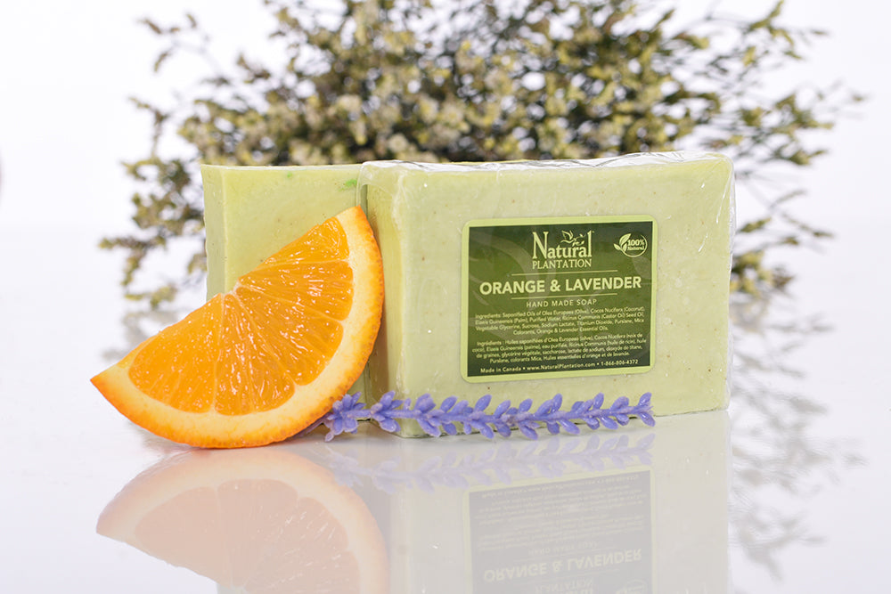 All Natural Orange & Lavender Hand Soap