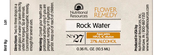 Rock Water - Simplee Natural 